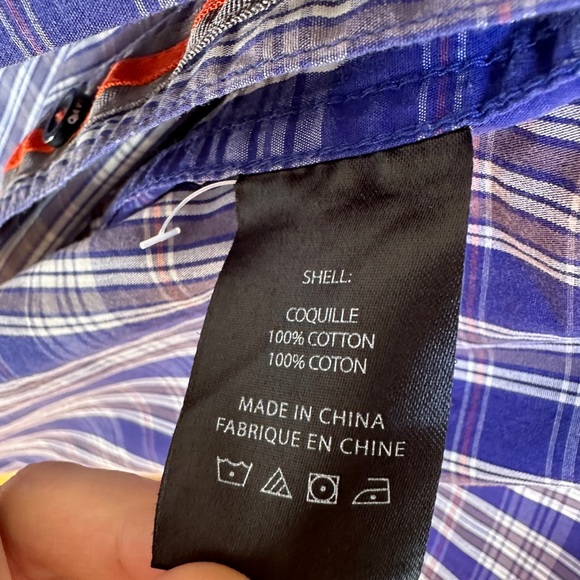 Cavi Blue Button Down Shirt - Picture 4 of 4